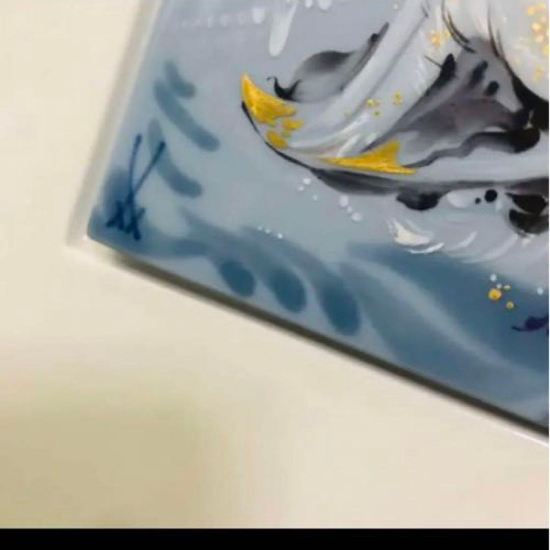 マイセン　アラビアンナイト　大型陶板　プラーク