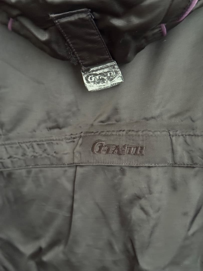 絶版 希少 がまかつ G-FAITH フィッシングレインスーツ 使用品