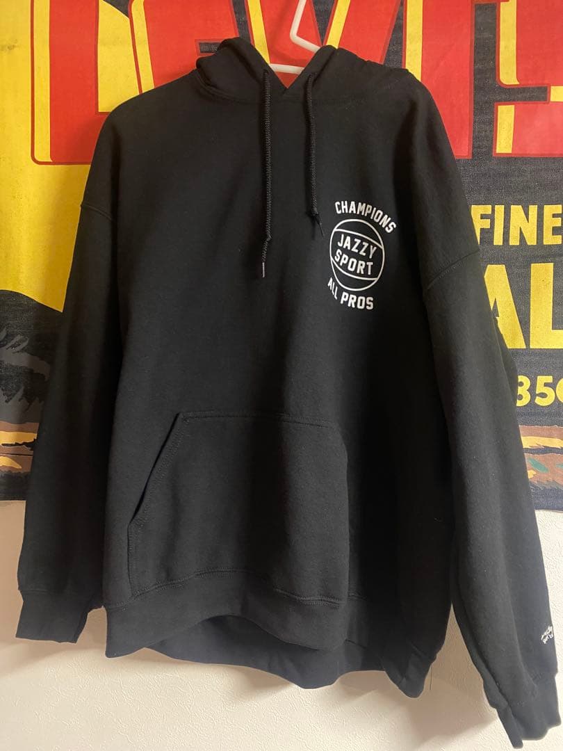 JAZZY SPORT パーカー　黒XL 美品