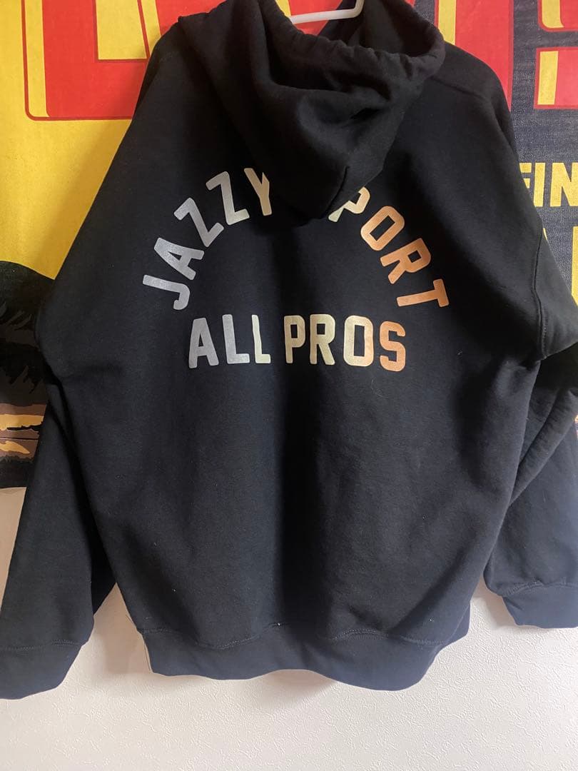 JAZZY SPORT パーカー　黒XL 美品