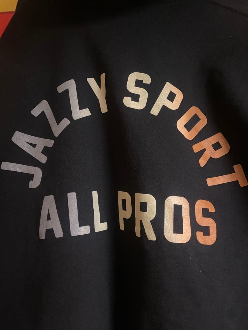 JAZZY SPORT パーカー　黒XL 美品