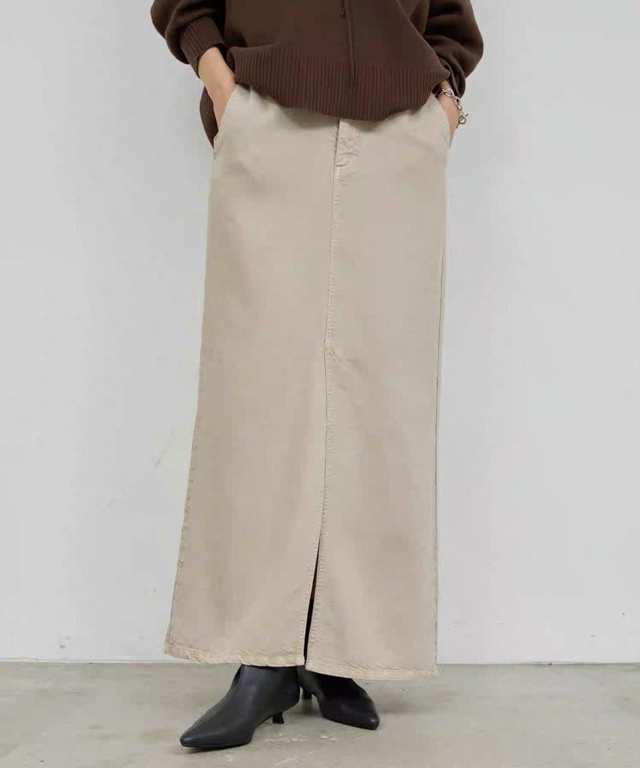 マカロン　Gスカート　ベージュ1