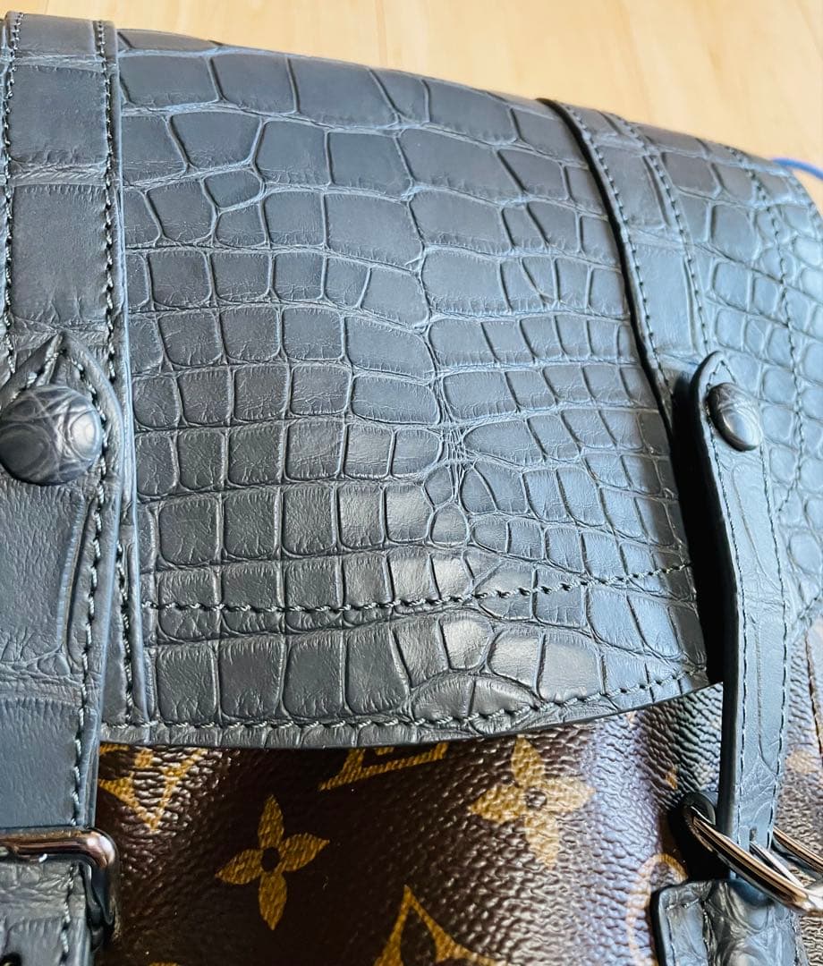 美品 レア Louis Vuitton クロコ クリストファーMM