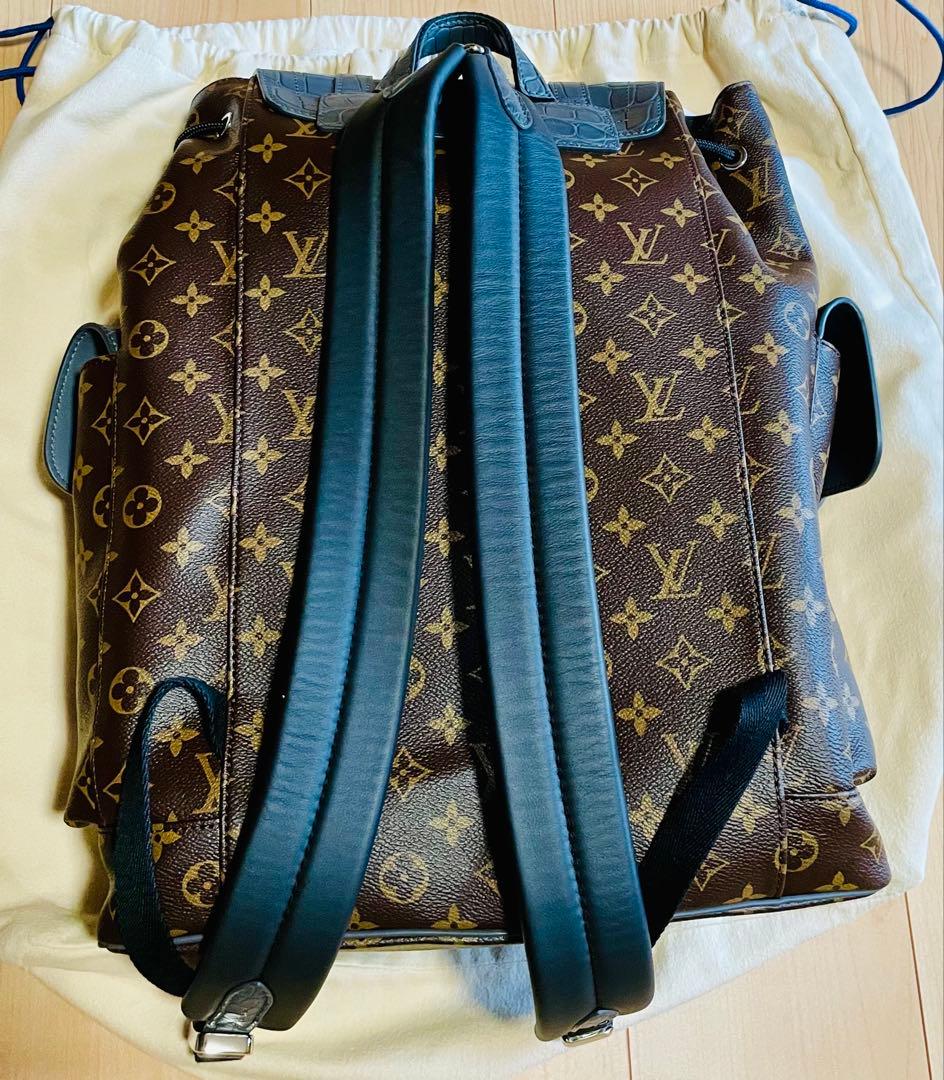 美品 レア Louis Vuitton クロコ クリストファーMM