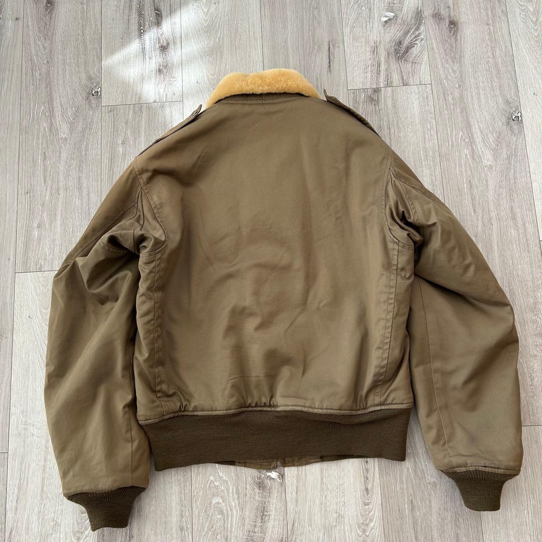 BUZZ RICKSON B-10 B10 フライトジャケット カーキ ボア38