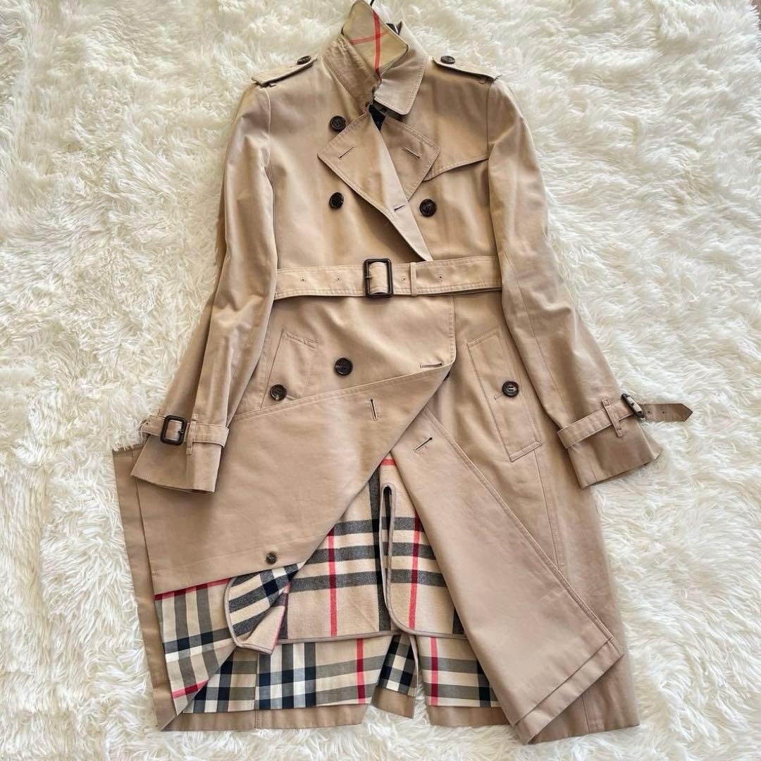 極美品　バーバリー　トレンチコート　ベージュ　ライナー　ノバチェック　ベルト