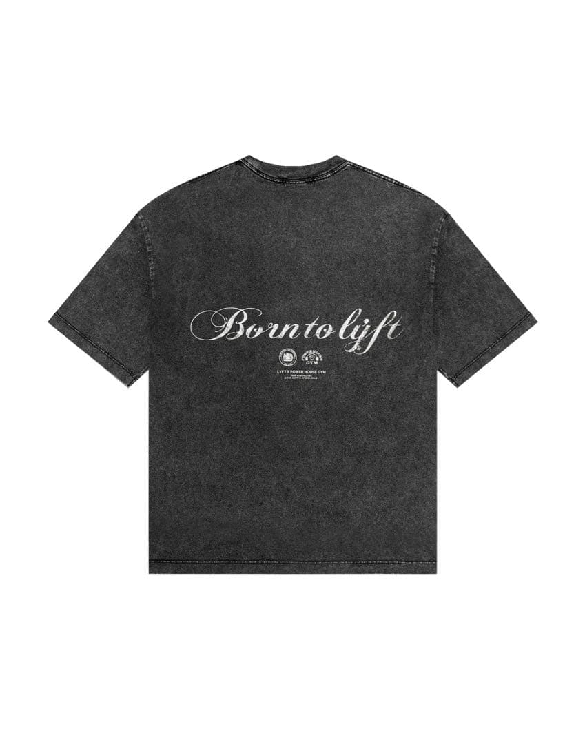 LÝFT × POWER HOUSE GYM ビッグ　Tシャツ　ブラック　XL