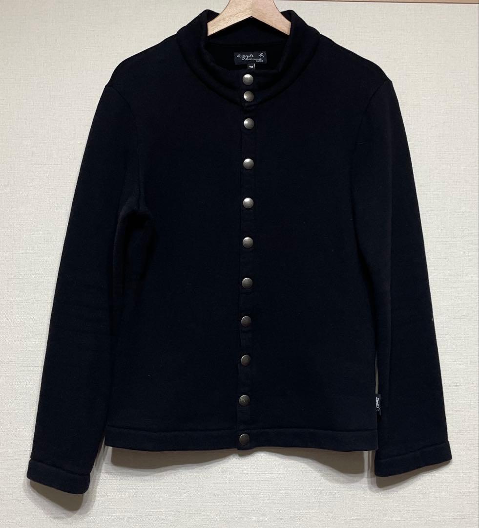 Agnes b. アニエスベー スタンドカラーカーディガン Mサイズ