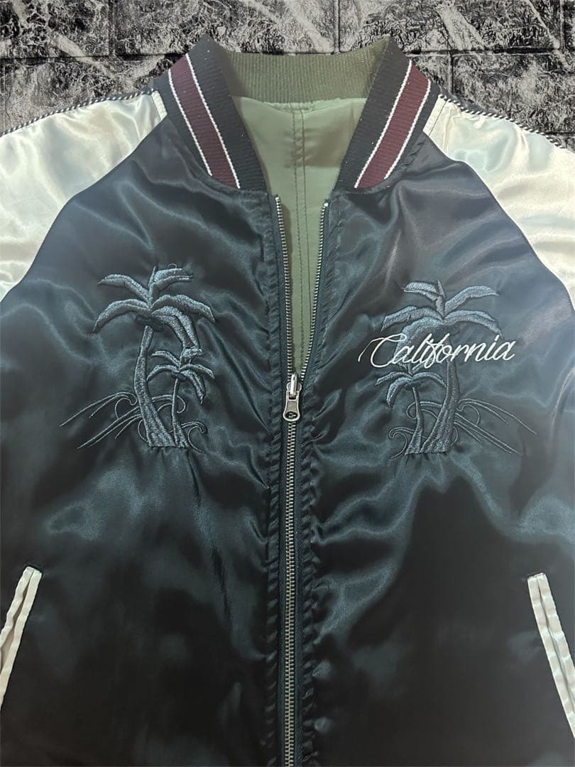 JACKROSE リバーシブル スカジャン カリフォルニア刺繍 サイズ4