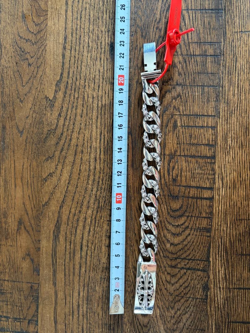 クロムハーツ ID FLORAL CROSS FANCY ブレス12LINK