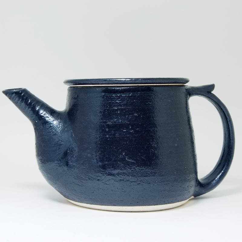 直火ポット 黒釉(ACT-62) ■ 長谷園