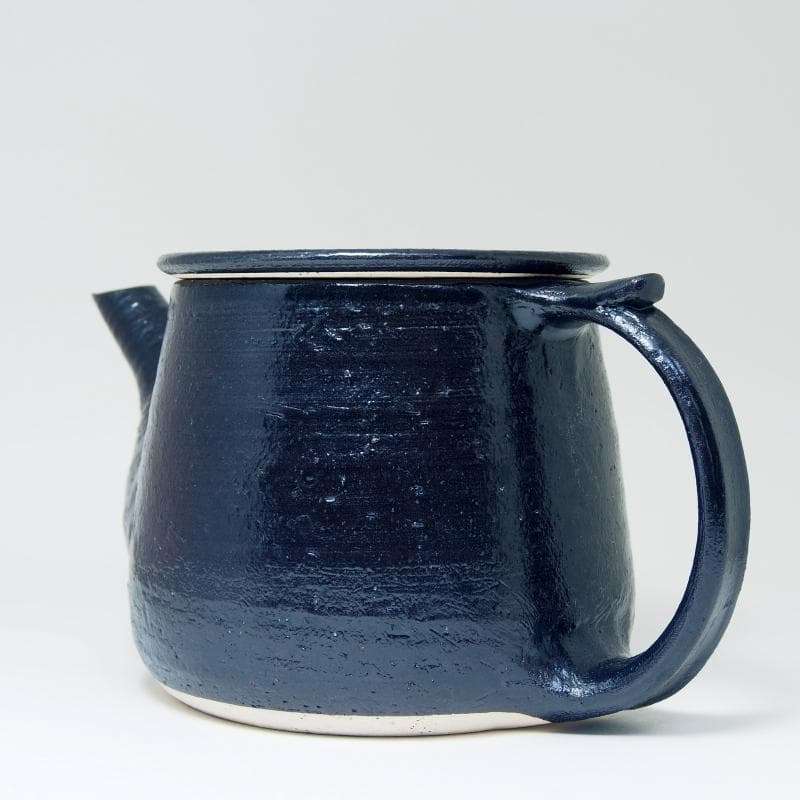 直火ポット 黒釉(ACT-62) ■ 長谷園