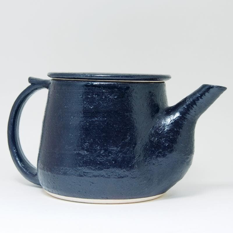 直火ポット 黒釉(ACT-62) ■ 長谷園