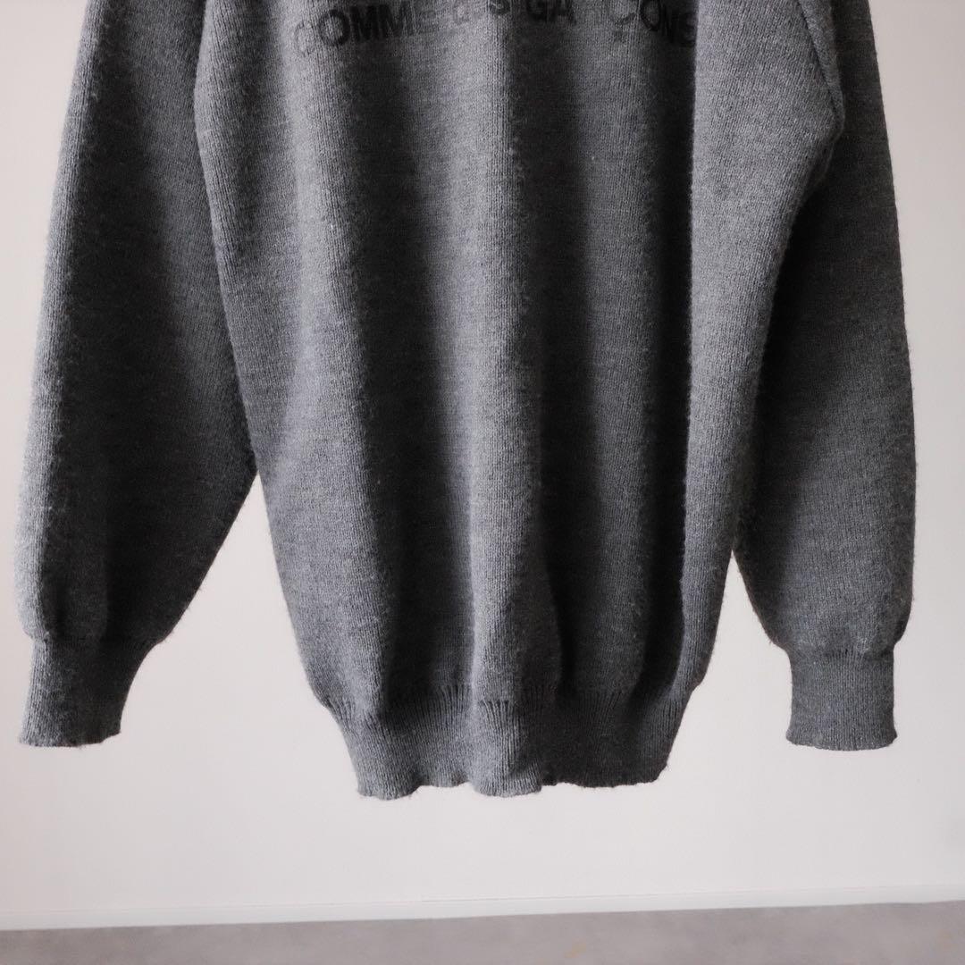 美品 CDG COMME des GARCON ニットカーディガン XL グレー
