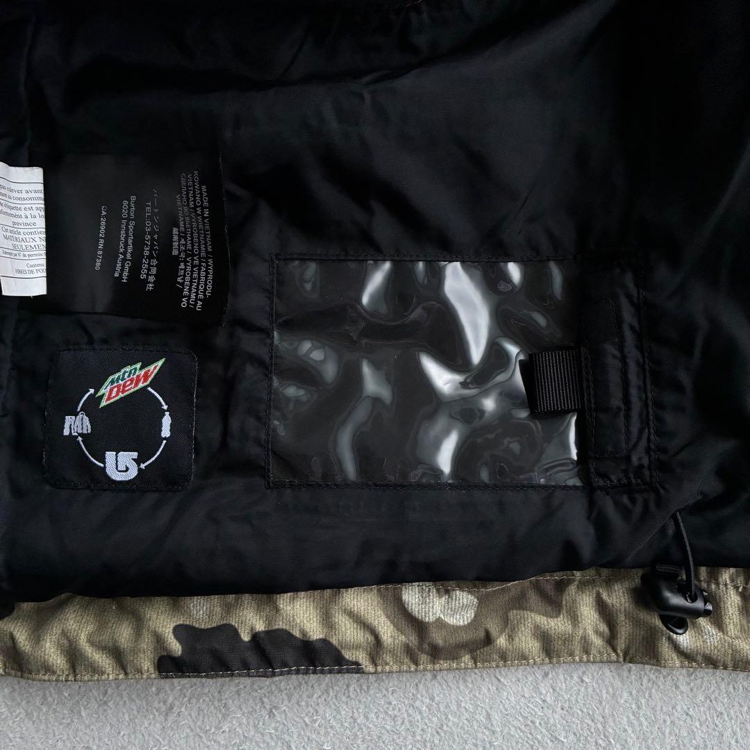 BURTON MB BREACH JACKET スノーボード スキーウェア 迷彩