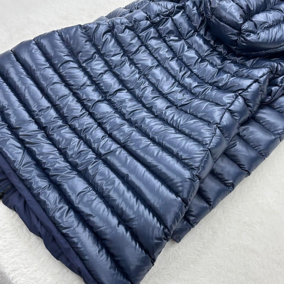 極美品✨タトラス　ダウン　イセラ　ネイビー　ファー　リバーシブル　ロング　近年