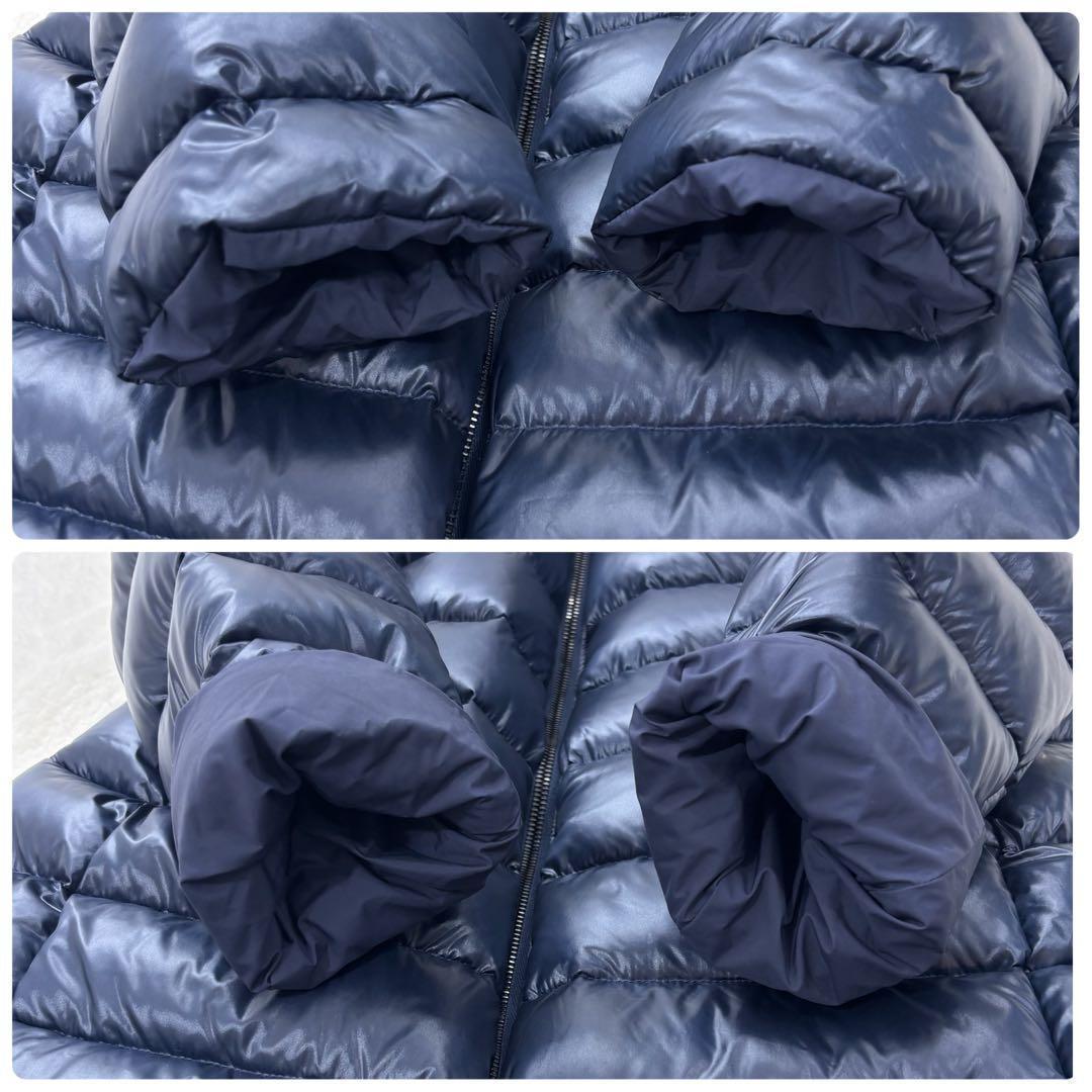 極美品✨タトラス　ダウン　イセラ　ネイビー　ファー　リバーシブル　ロング　近年