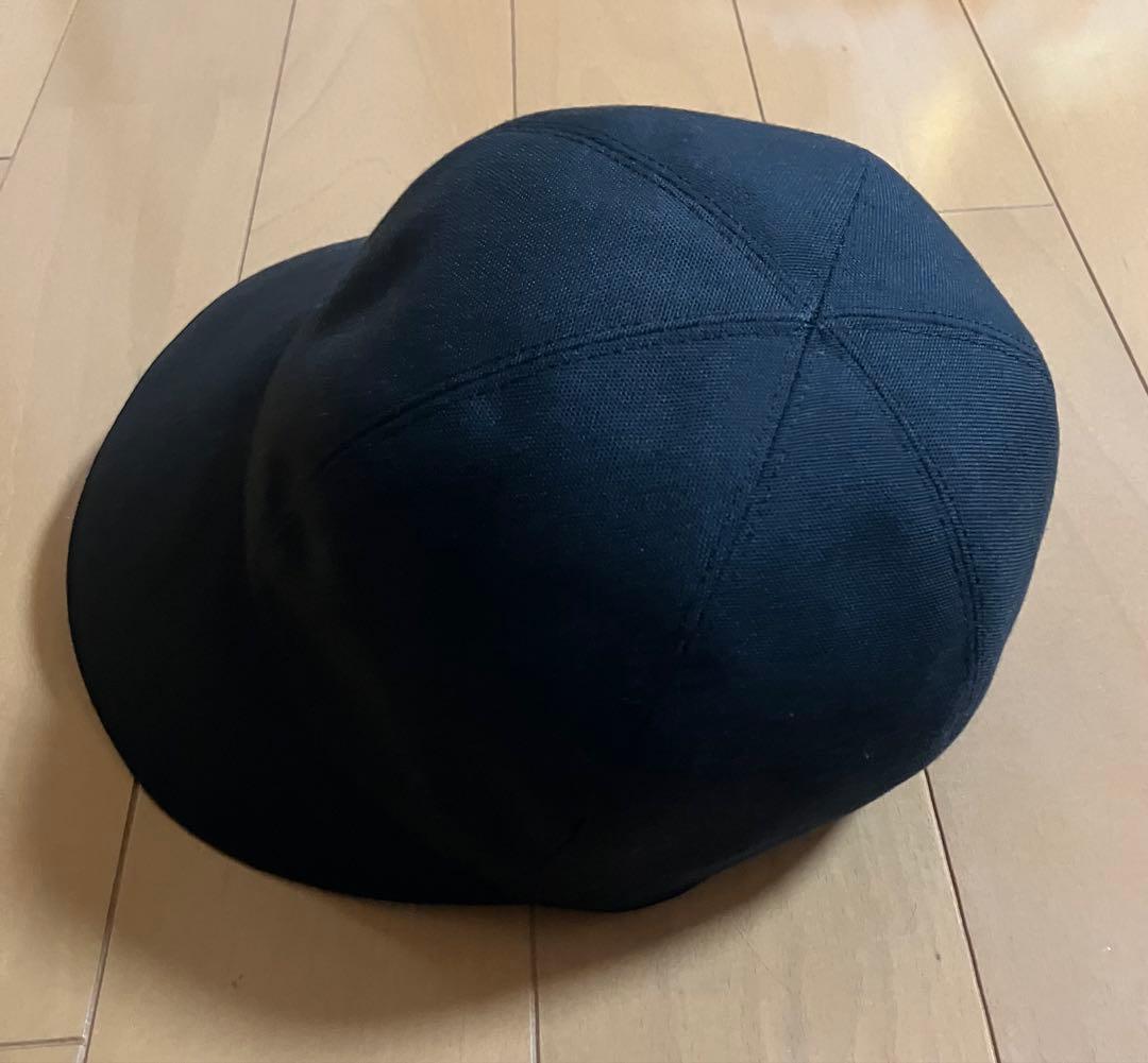 サンバリア100 ワイドキャップ&ハットストラップ　黒色　Mサイズ