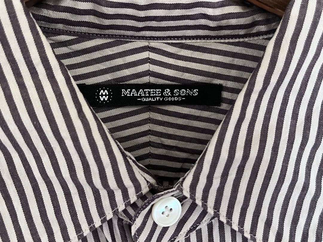 トップス MAATEE&SONS S/C STRIPE / CHARLES