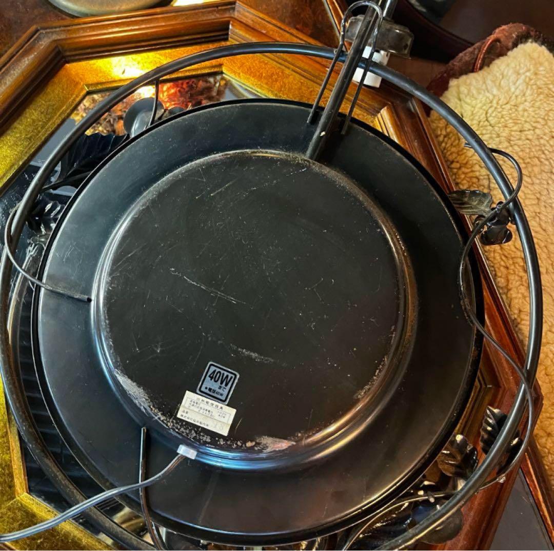 湯布院アンティーク ヨーロピアン ビンテージ ウォールミラー ローズ　照明付き