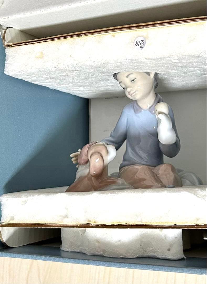 ミ*ト様 ※オリジナルボックス付属　LLADRO リヤドロ 『僕の友達』6983