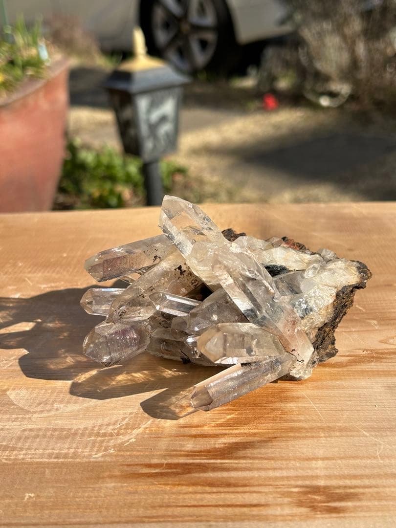 ヘマタイト水晶クラスター天然石非常に珍しい水晶29,800 ‼️大特価SALE