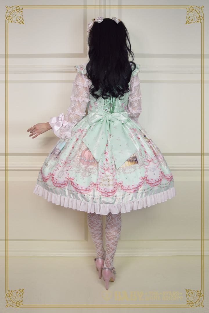 Marie-Antoinette～華麗なる輝きに秘めた永遠の想い～柄フリルJSK