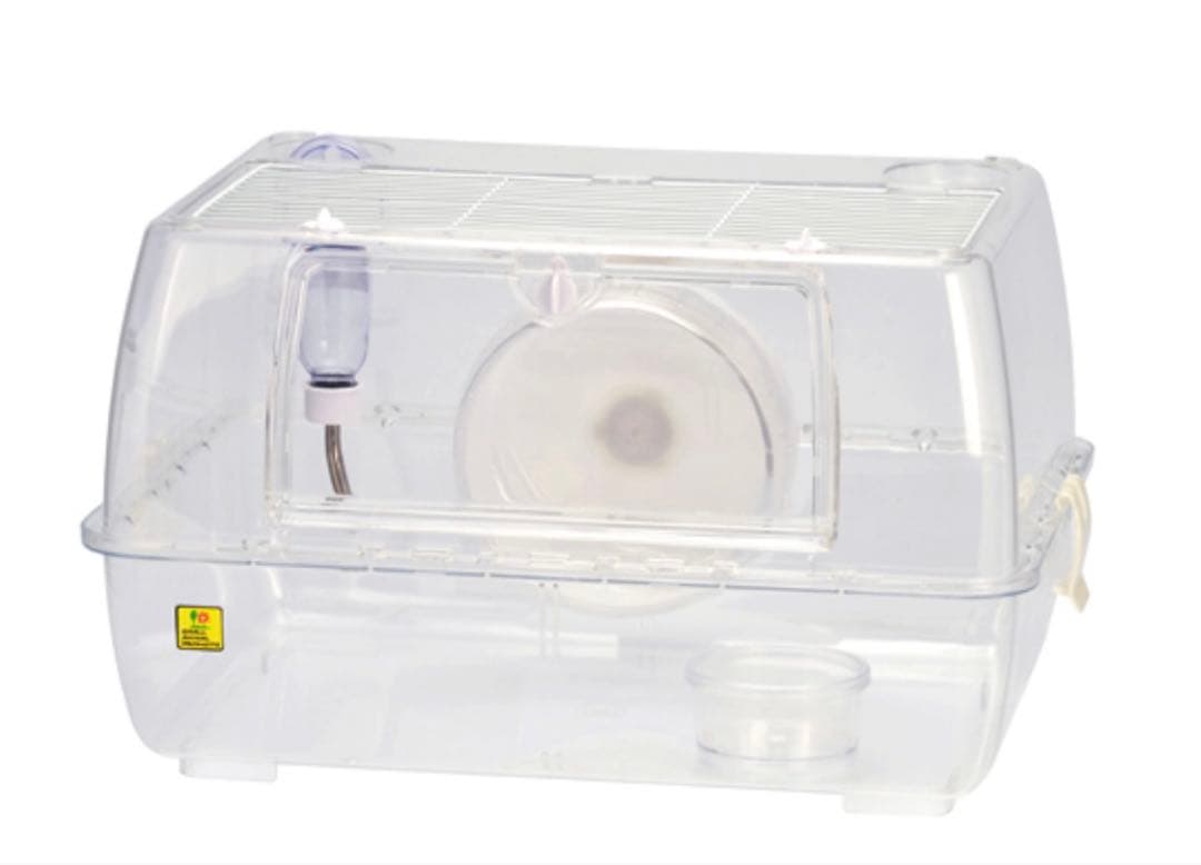 Roomy ルーミィ グランスペース、他付属品など　小動物用透明ケージセット