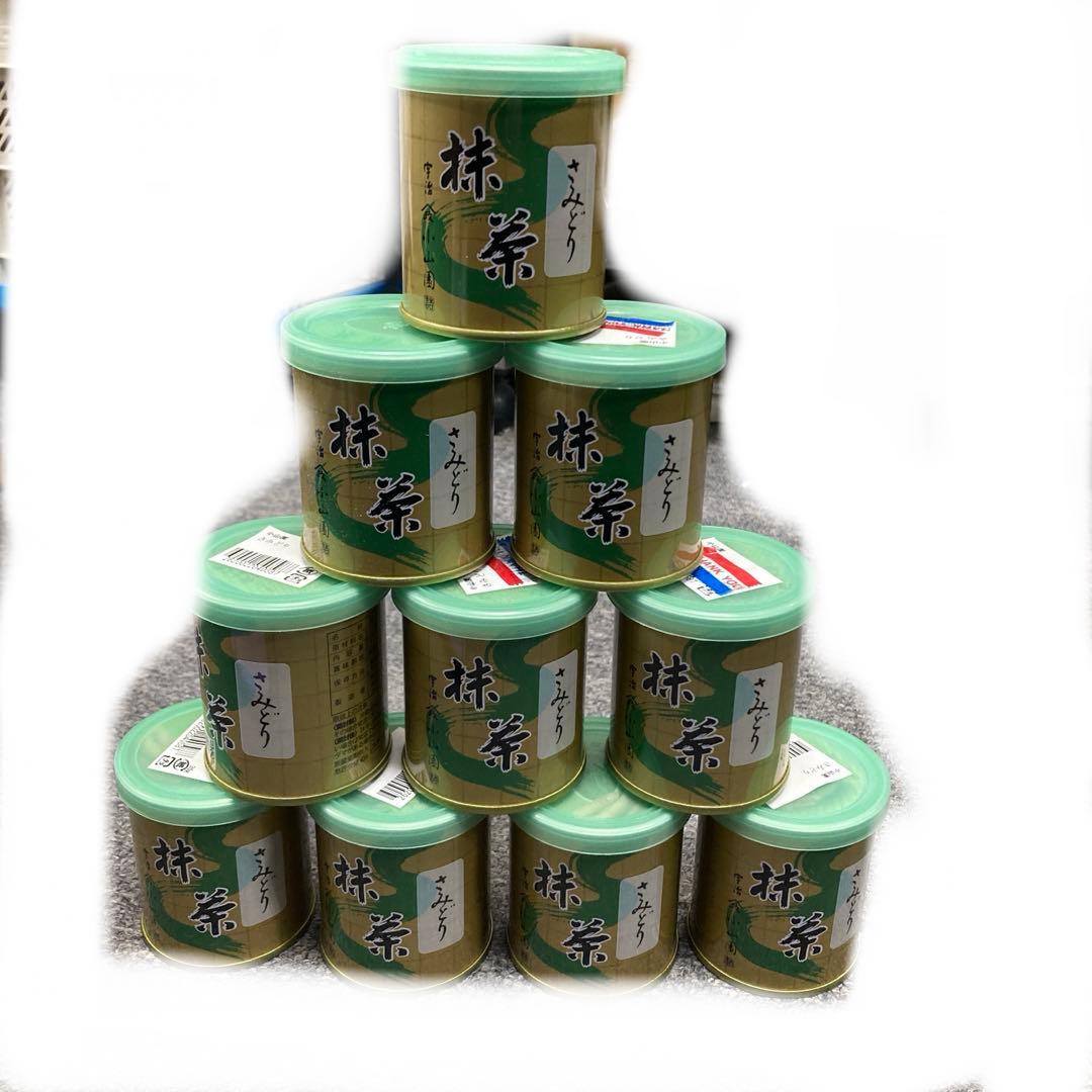 rare Matcha 【高級宇治抹茶】山政小山園　さみどり30g×9缶