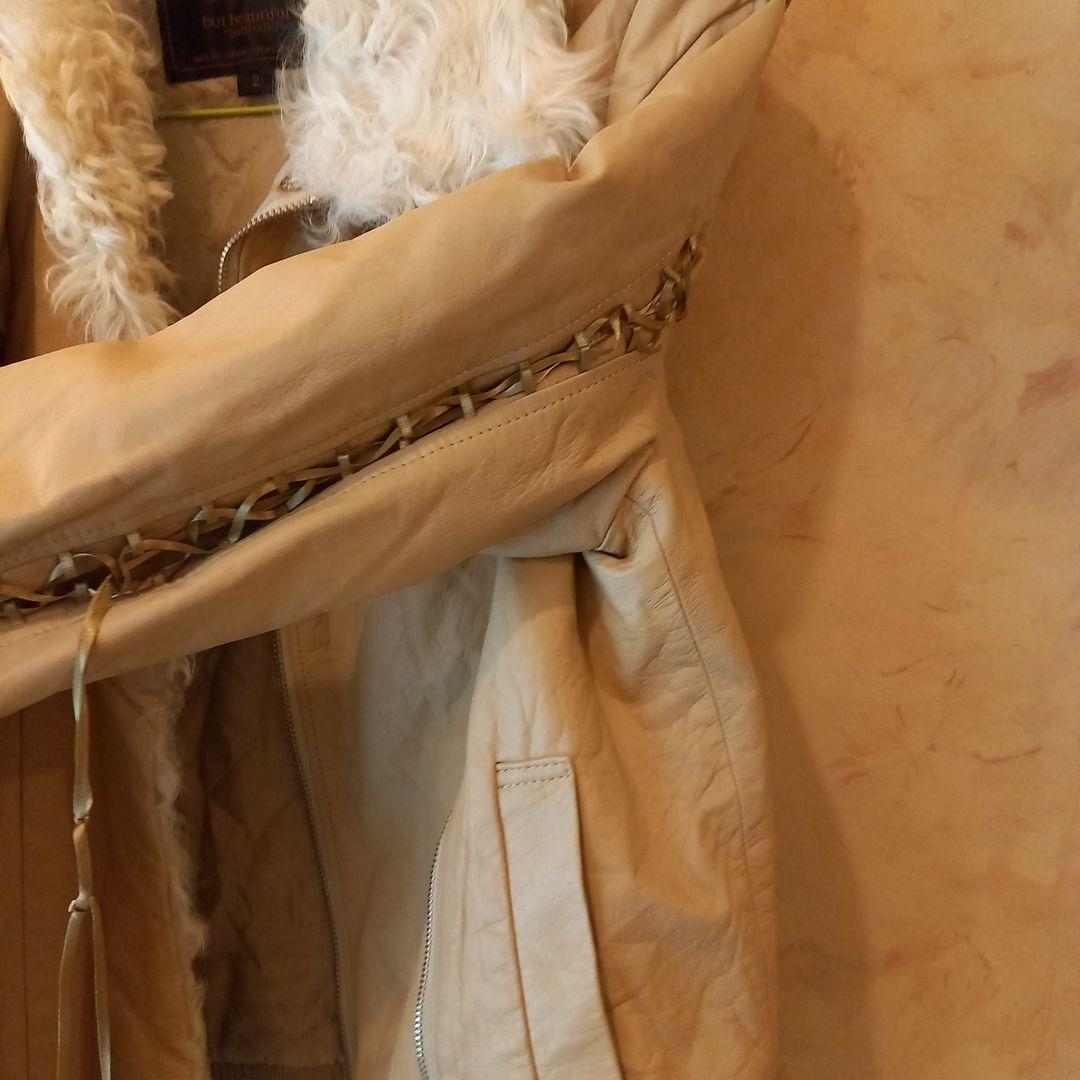 .*様 UnderCover ベージュファー付きジャケット
