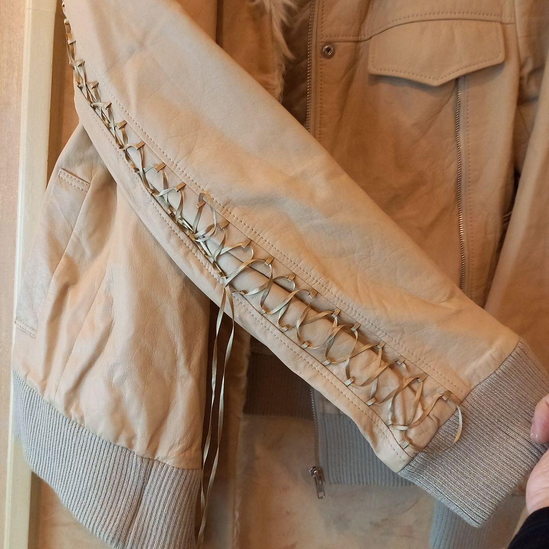 .*様 UnderCover ベージュファー付きジャケット