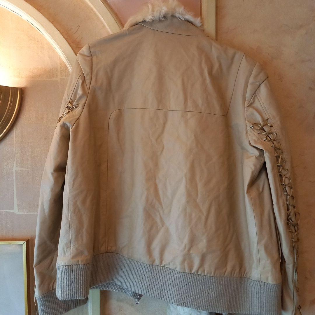 .*様 UnderCover ベージュファー付きジャケット