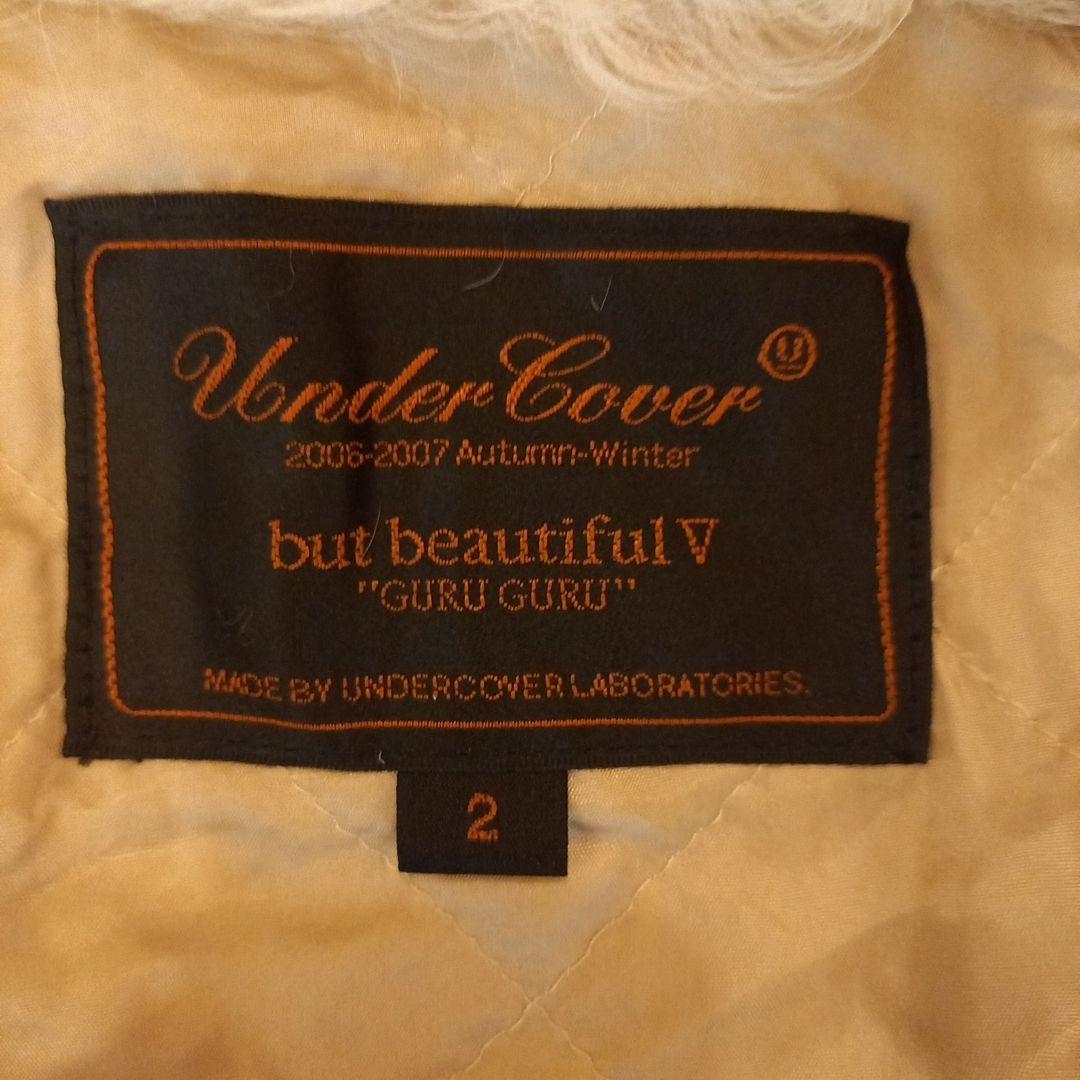 .*様 UnderCover ベージュファー付きジャケット