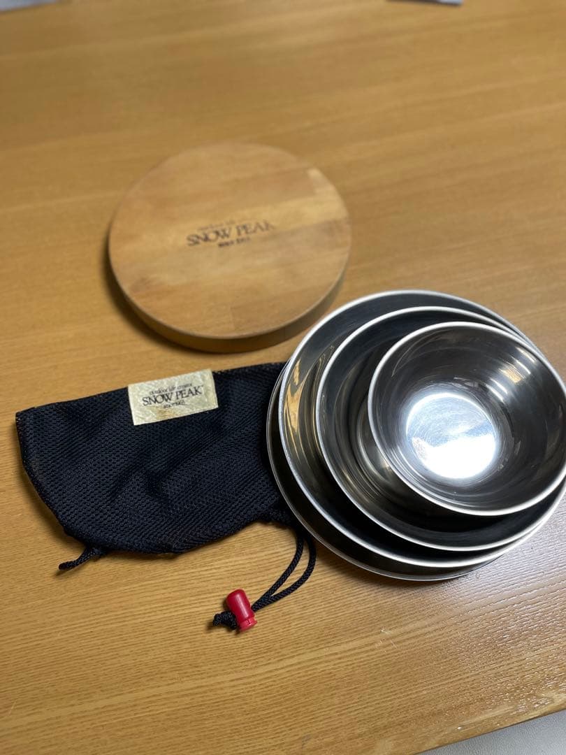 希少スノーピークテーブルウェア5点セット