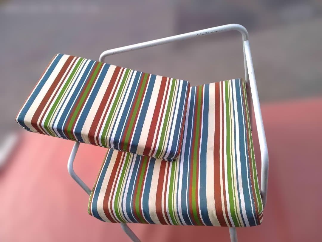 ミッドセンチュリーパイプ椅子★中古品