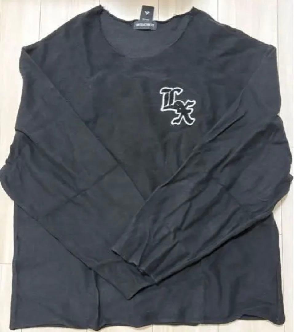 LYFT GOD SELECTION Xブラック 長袖 トレーナー 刺繍ロゴ