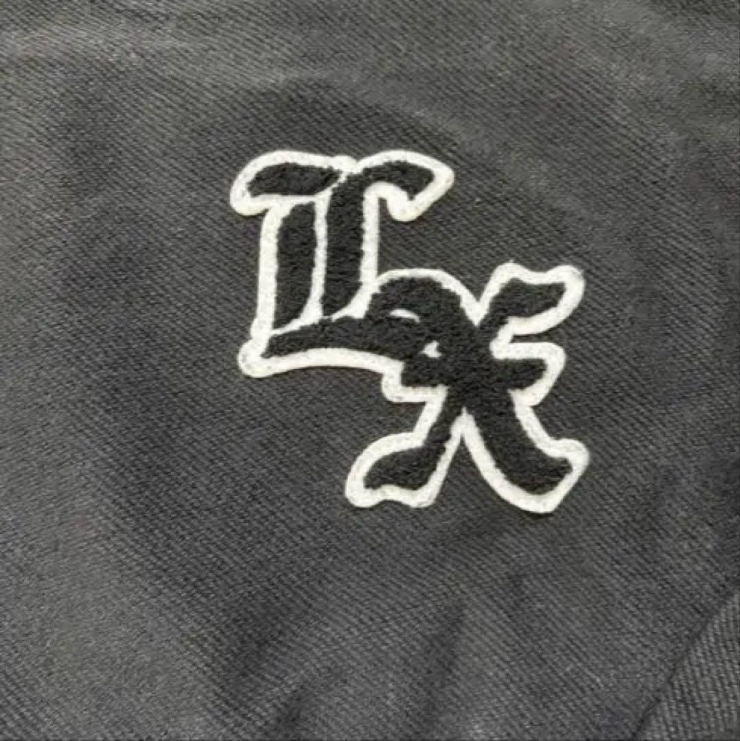 LYFT GOD SELECTION Xブラック 長袖 トレーナー 刺繍ロゴ