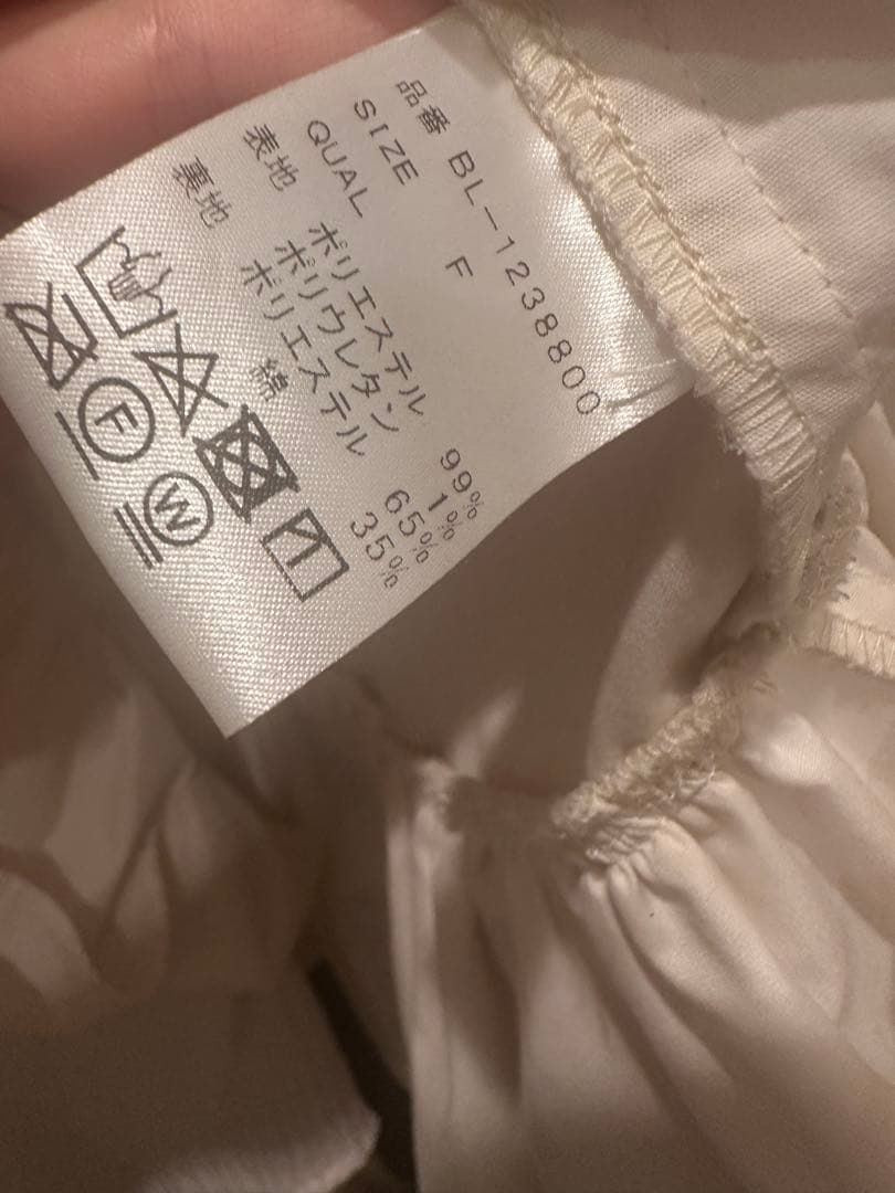 そ*)様 TSURU By MARIKO ホワイトトップス Fサイズ