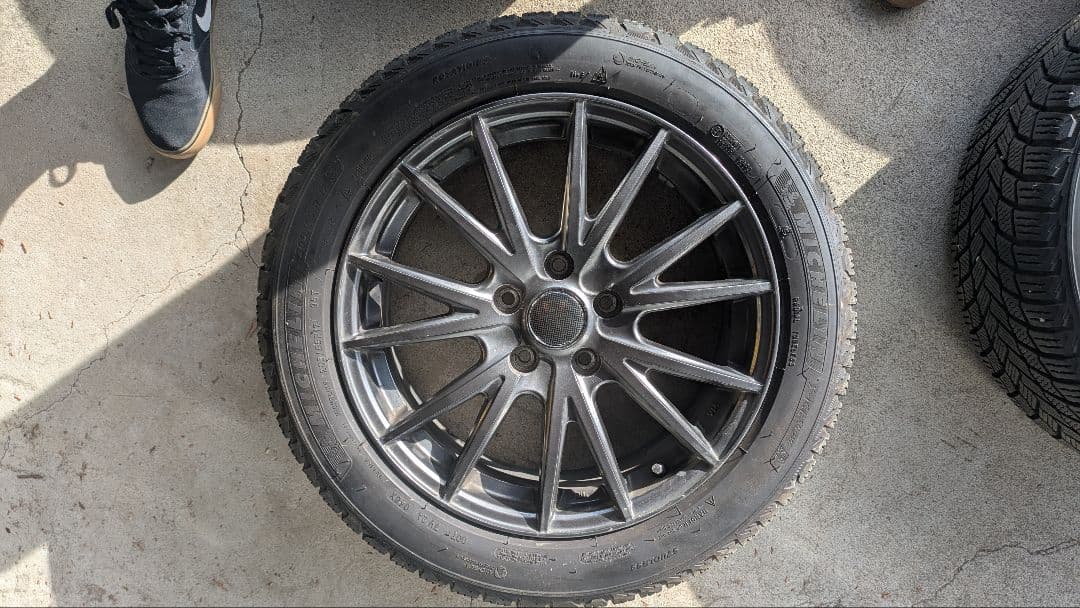 けんじ 17インチ スタッドレスタイヤ ホイールセット