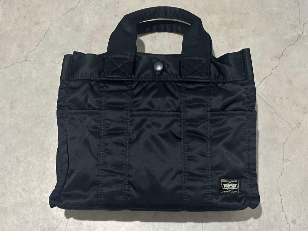 【美品】廃盤PORTER ポーター タンカー トートバッグ Sハンドバッグ　黒