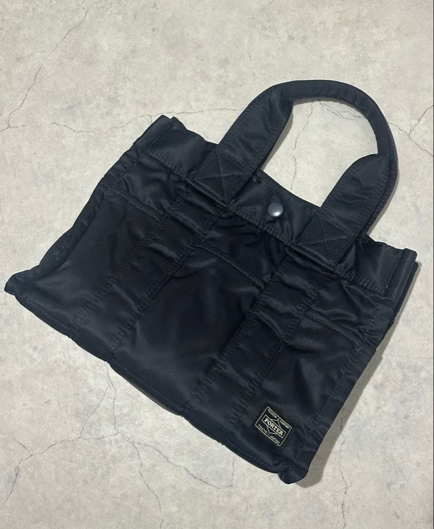 【美品】廃盤PORTER ポーター タンカー トートバッグ Sハンドバッグ　黒