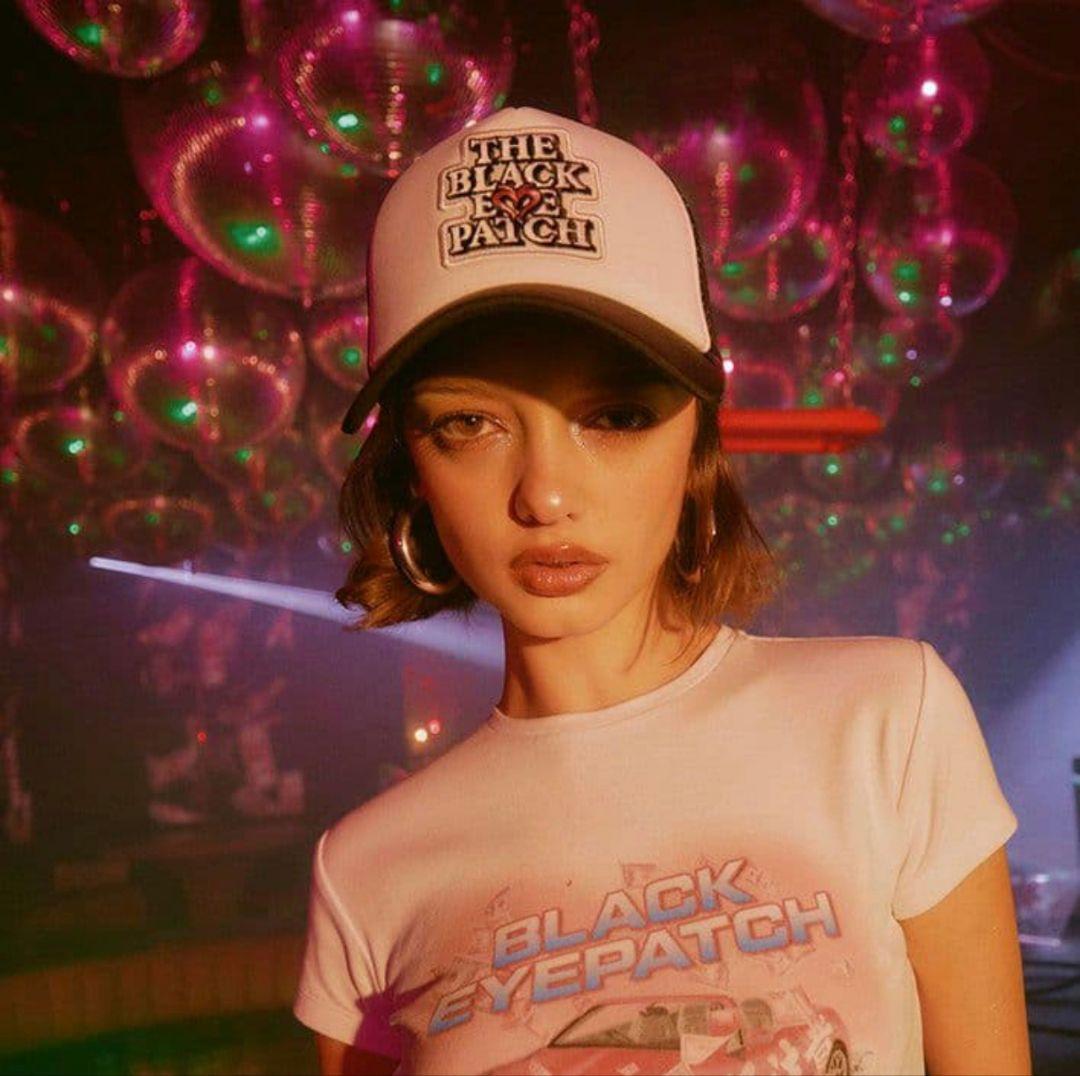 帽子 Black Eye Patch BEP OG HEART MESH CAP