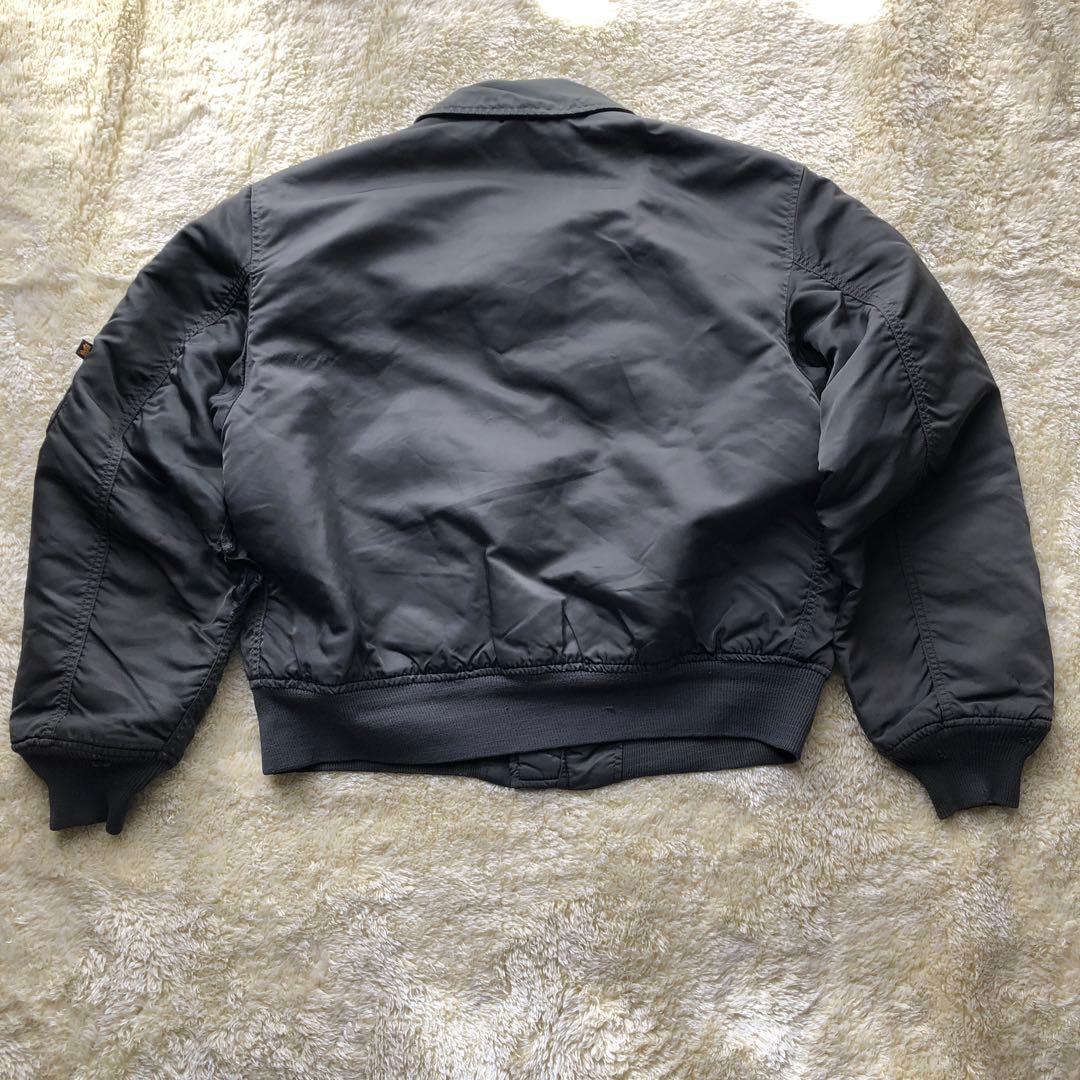 【希少】アルファインダストリーズ MA-1 フライトジャケット USA製 緑