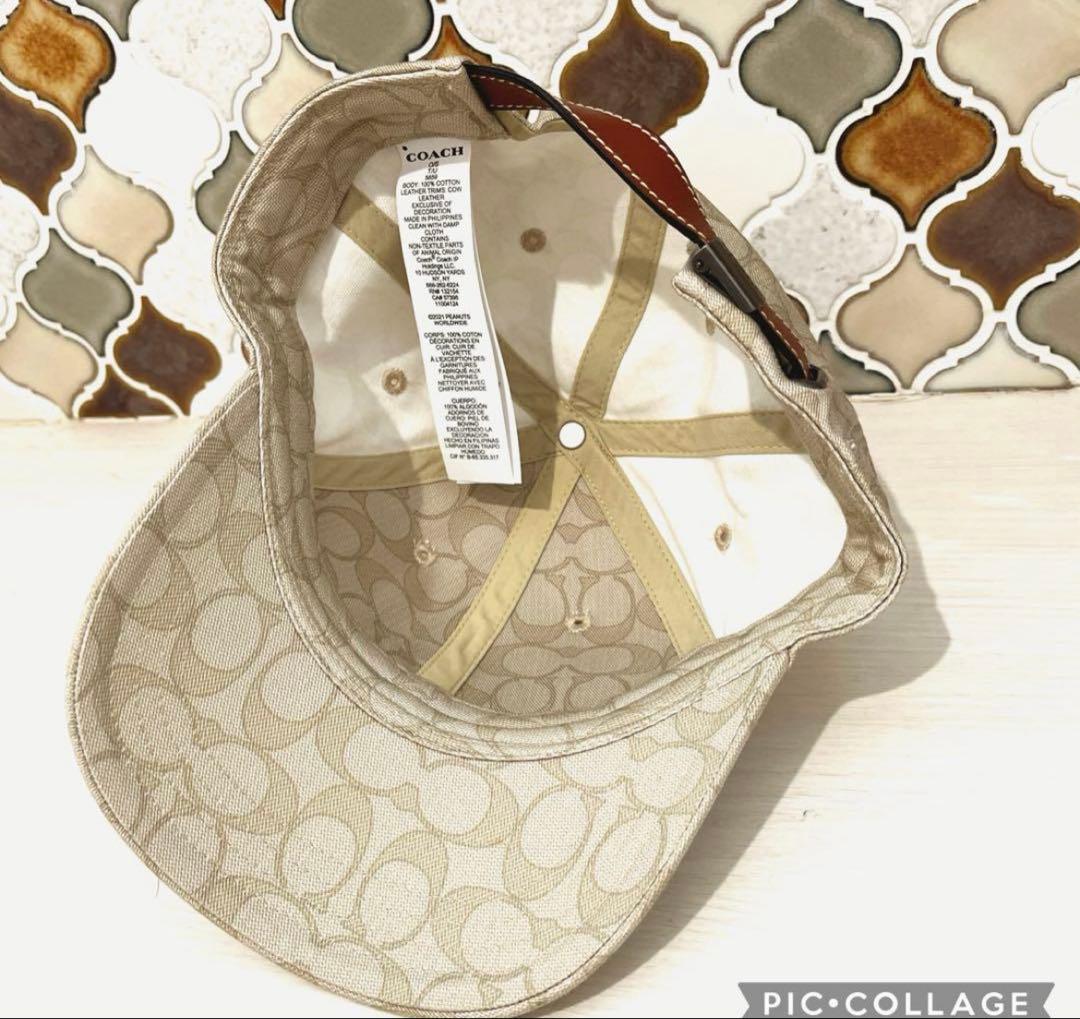 新品　coach コーチ スヌーピー