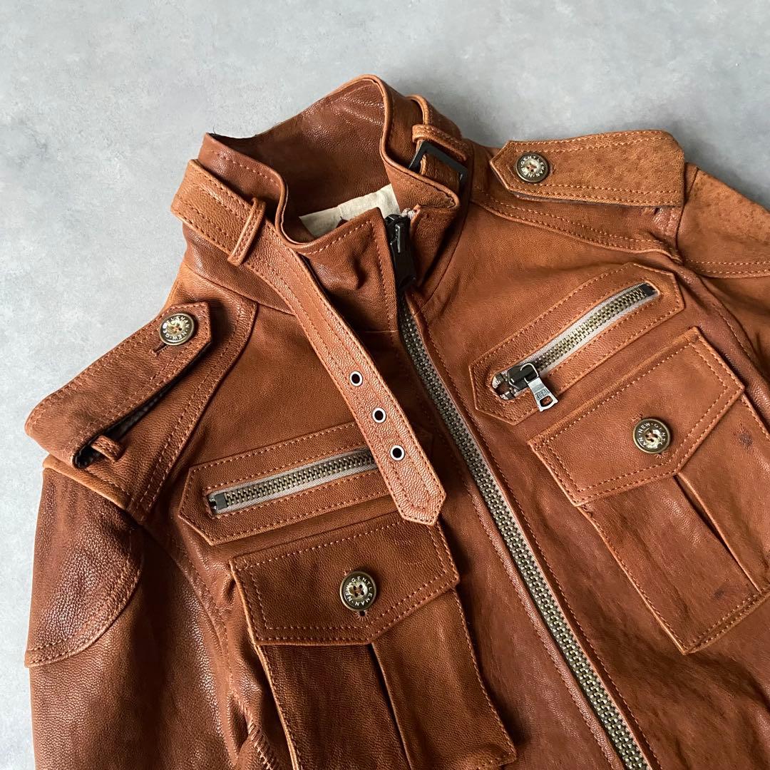 高級 Buffalo Bobs real leather jacket CD63