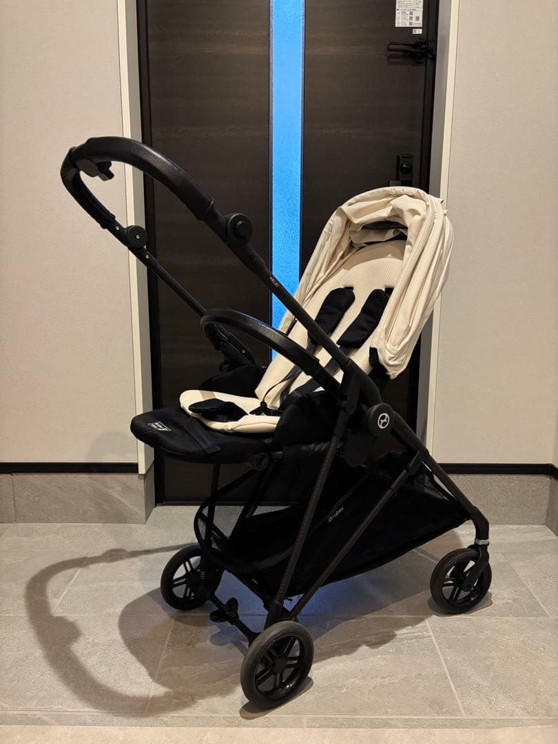 【レザーカバー付き】サイベックス メリオ カーボン コットンホワイト