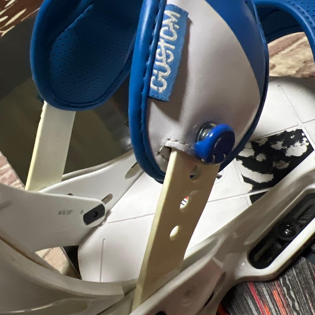 美品 BURTON 156cm CUSTOM バイン付 スノーボードセット