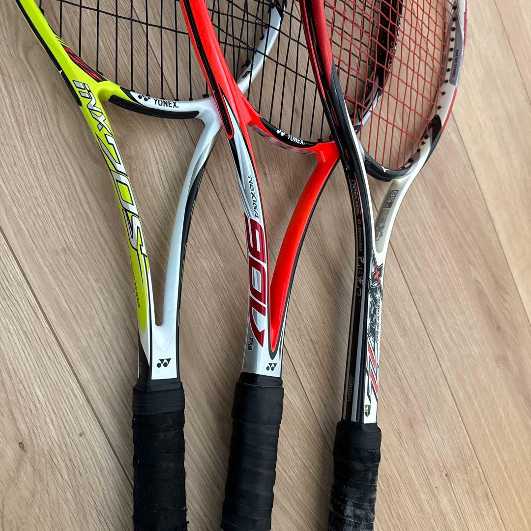 YONEX ソフトテニスラケット 3本セット