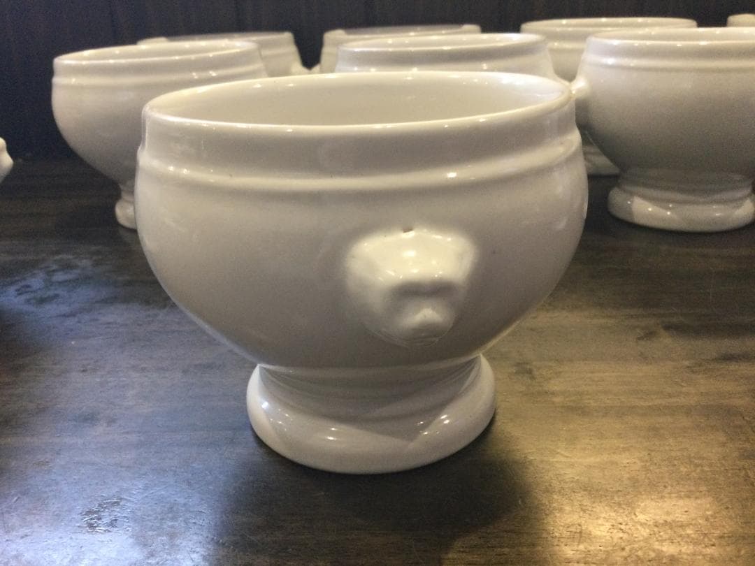 ライオンヘッドスープボウル トリュフボウル11個セット　ポルトガル製