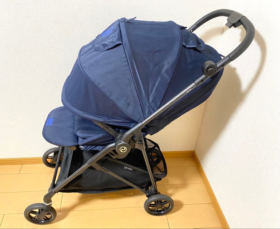 【美品】cybex サイベックス メリオカーボン オーシャンブルー